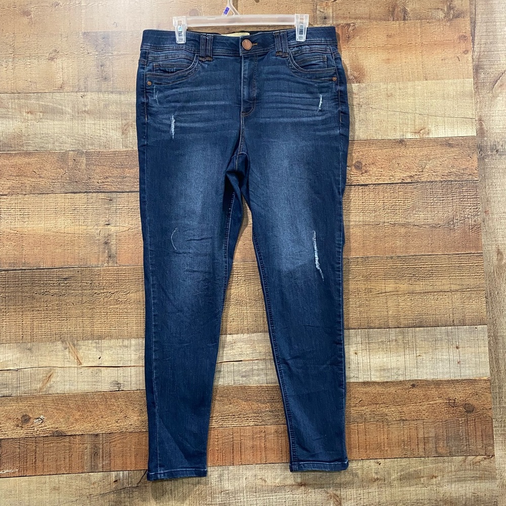 Democracy AbTechnology High Rise With Slimming Abdominal Panel Jeans Size 12